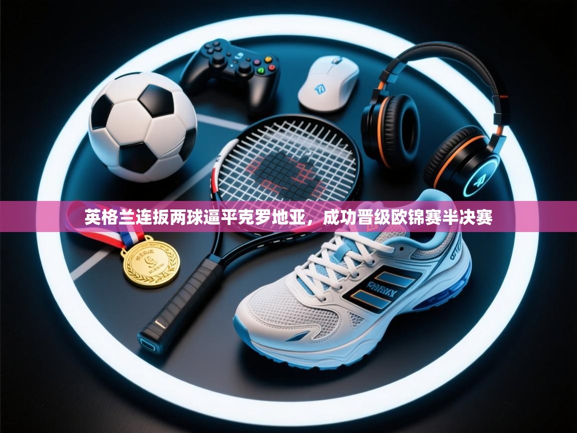 英格兰连扳两球逼平克罗地亚，成功晋级欧锦赛半决赛