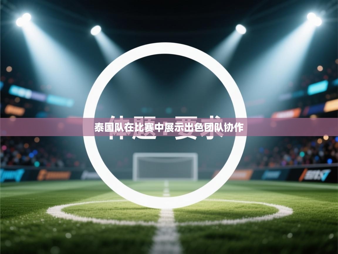 泰国队在比赛中展示出色团队协作