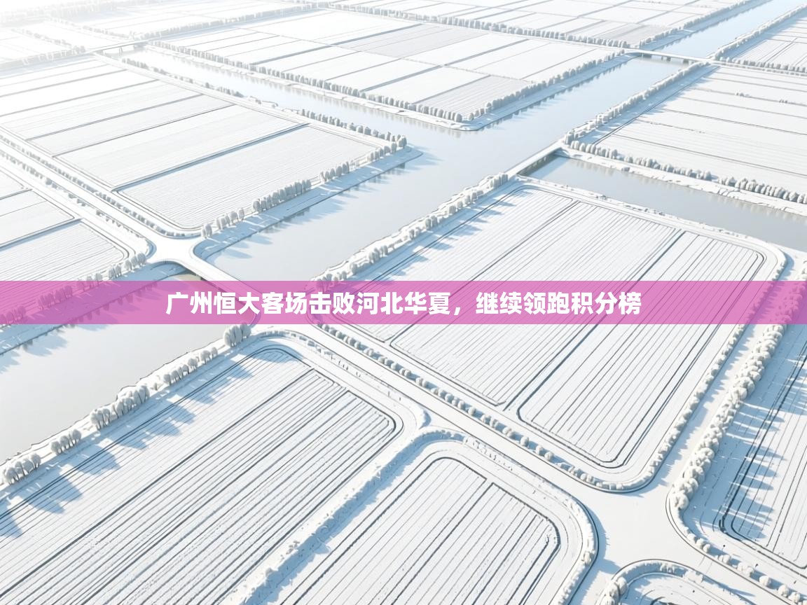 广州恒大客场击败河北华夏，继续领跑积分榜